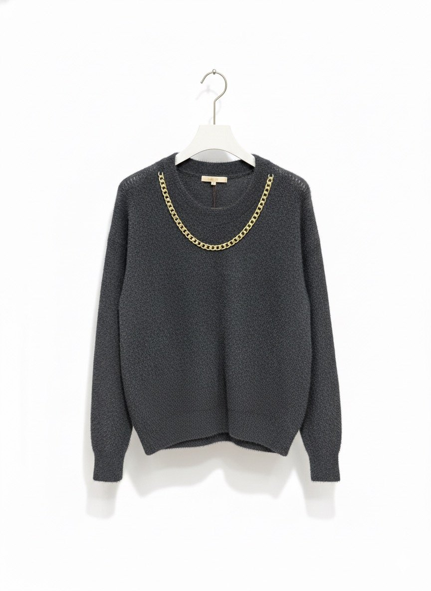 IMG_0982 Bouclé pullover - Image 1