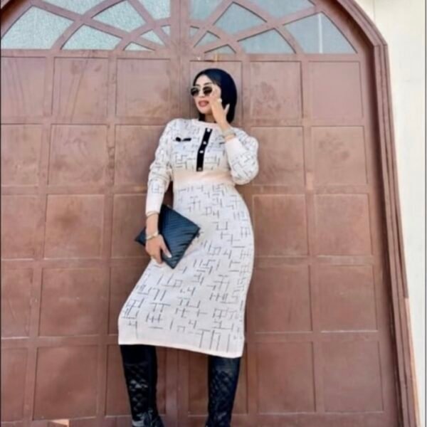 Knit Midi Dress